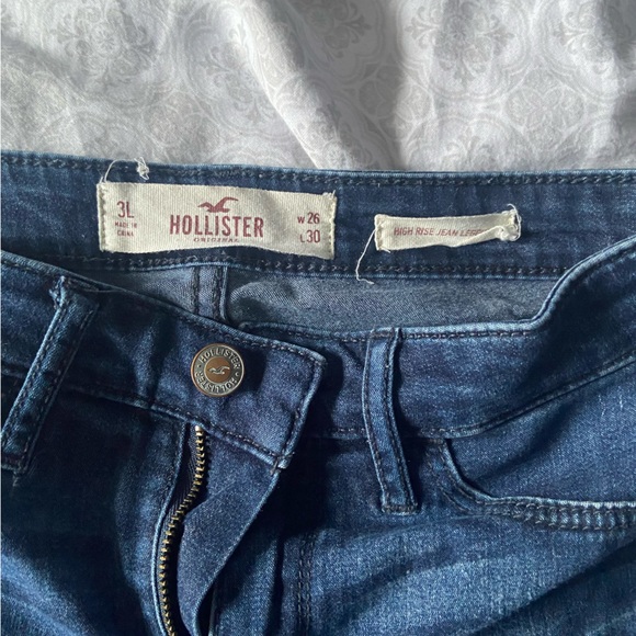 Hollister - Blue High Rise Jean Legging - Picture 2 of 2